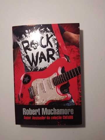 livro rock war robert muchamore como novo-portes gratis