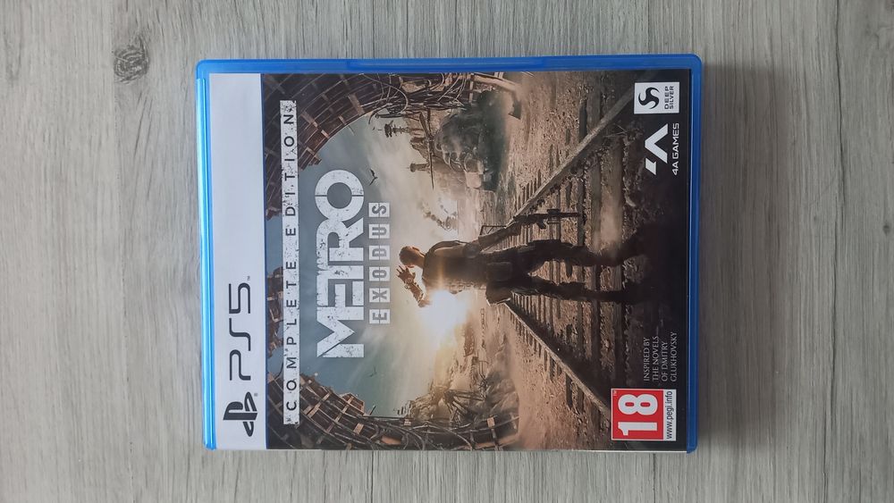 Metro Exodus ps5 Blu ray