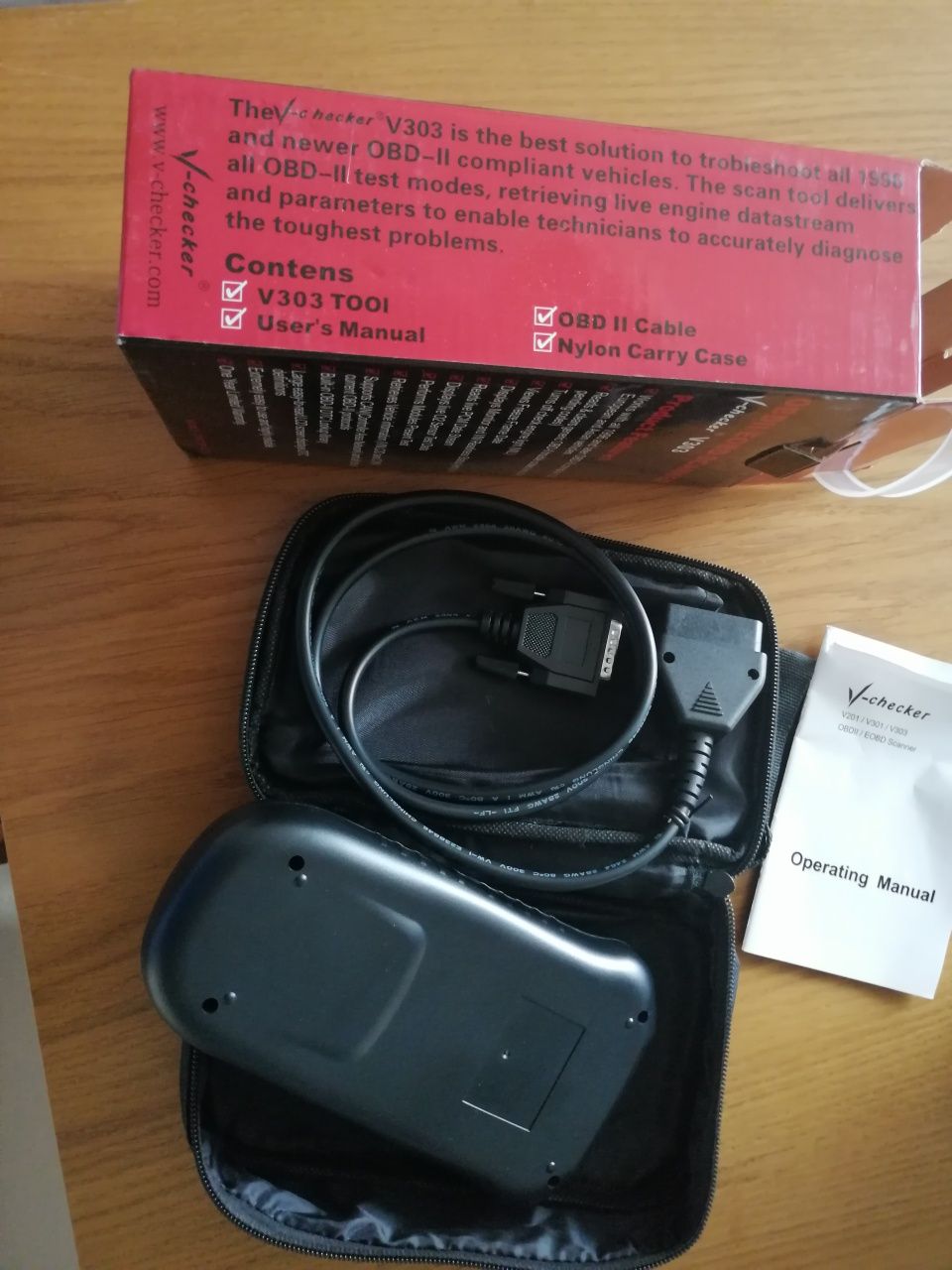 Skaner samochodowy OBD 2