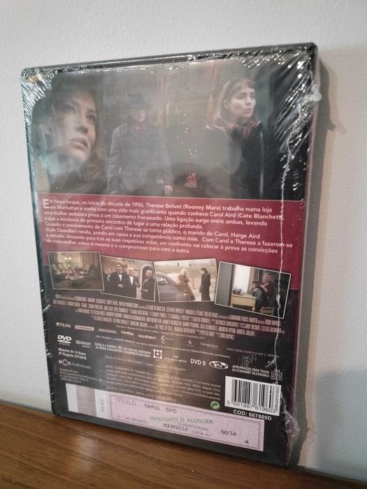 Filme DVD: Carol (Selado)