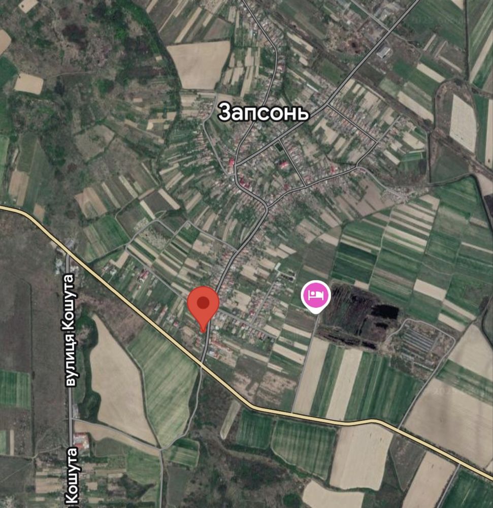 Під забудову ділянка КОСИНО термальні води