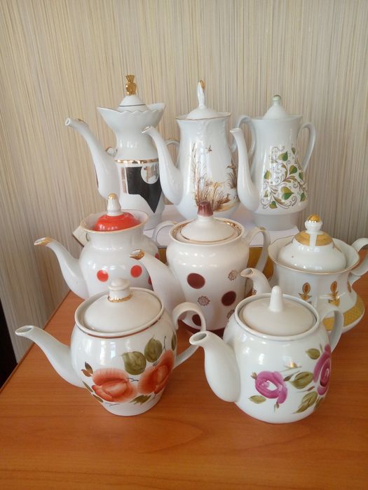 Посуда советского периода. Остатки сервизов