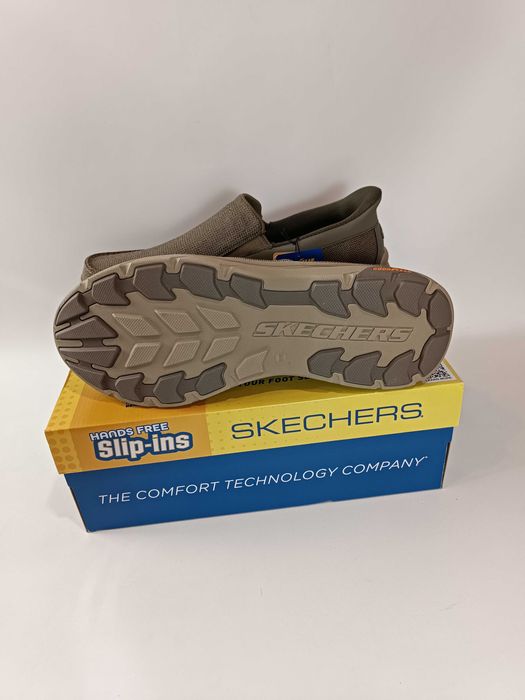Чоловічі текстильні мокасини Skechers Pollard-Wilfred 50.5 розмір