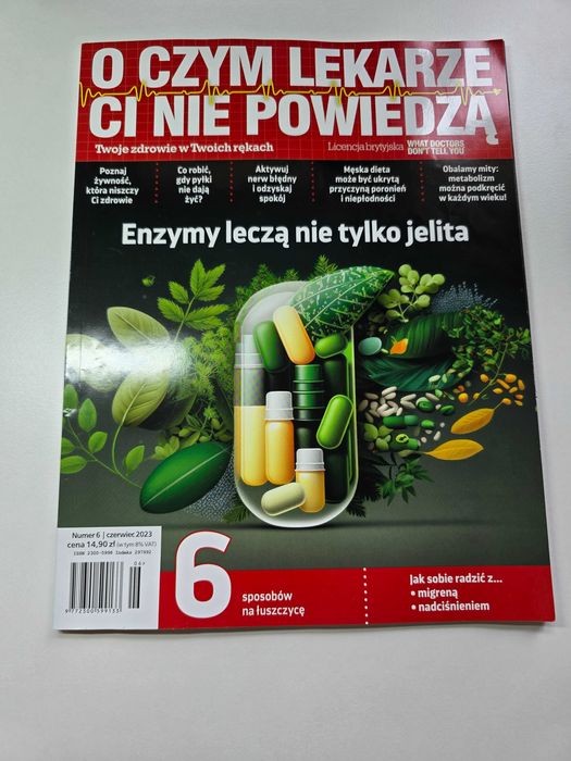 Wstrząsający numer O czym nie powiedzą ci lekarze – czerwiec 2023.