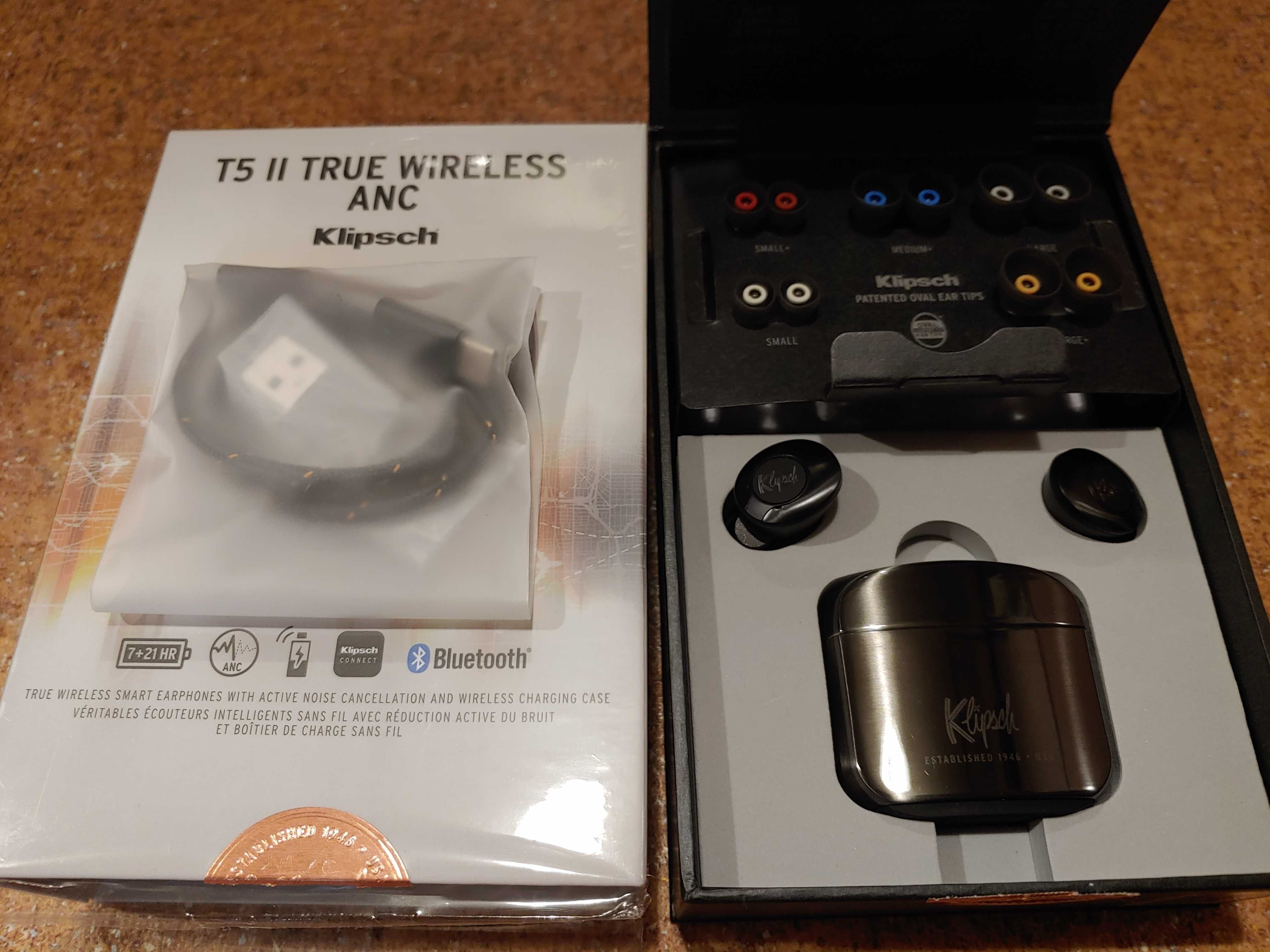 Беспроводные TWS наушники Klipsch T5 II ANC
