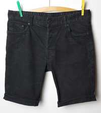 H&M_męskie jeansowe spodenki Slim fit shorts_S ; W30