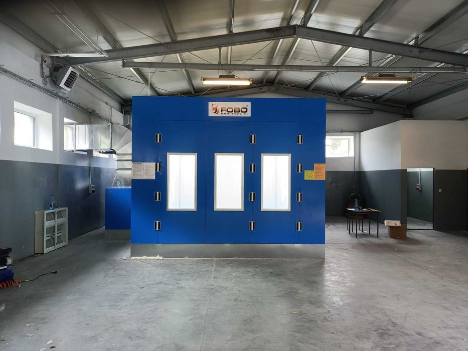 Kabina komora lakiernicza FOBO ściana lakiernia malarnia od ręki !!