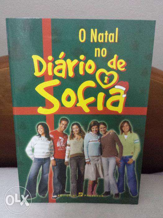 Livros "O Diário de Sofia" (do 1º ao 5º livro + livro de Natal)