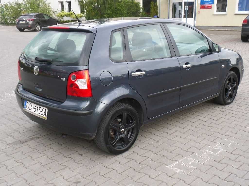 VW Polo 1.4 benz. rok 2004 , 5-drzwi  od 2023 w PL , KLIMA-bdb