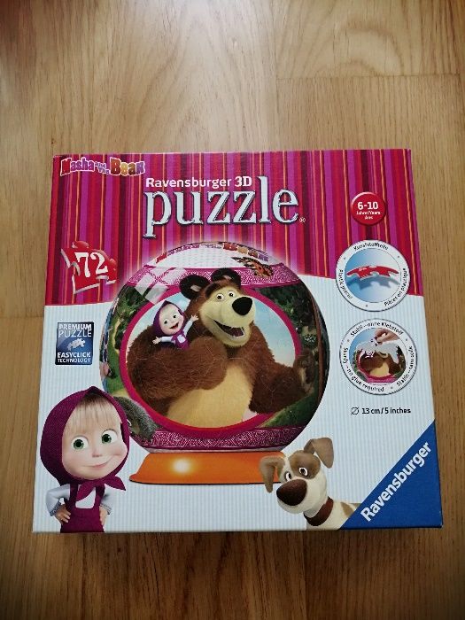 Puzzle 3d Ravensburger Masza 72 el.