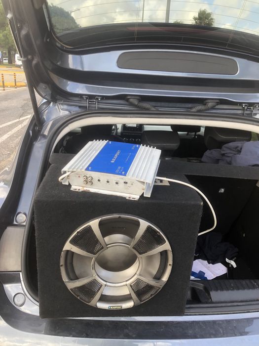 Subwoofer blaupunkt com ampilificador
