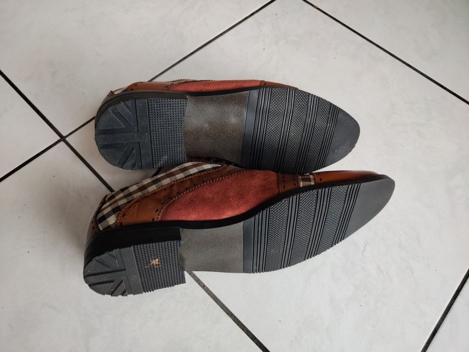 Оксфорди чоловічі, коричневі, 42