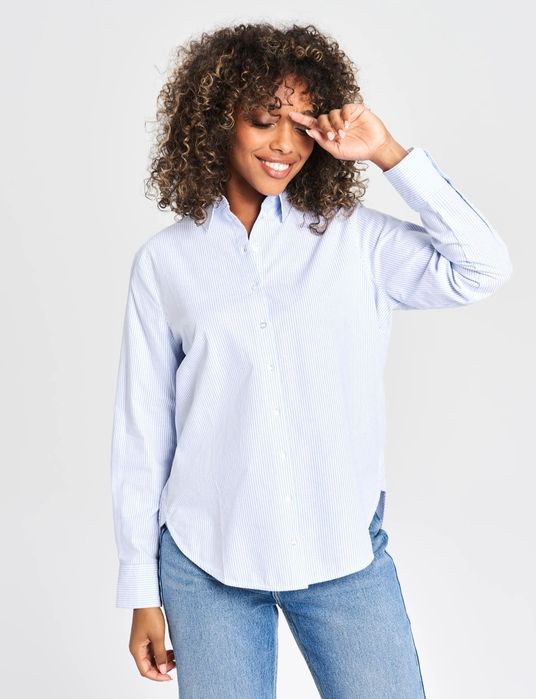 Сорочка в полоску, 38 розмір