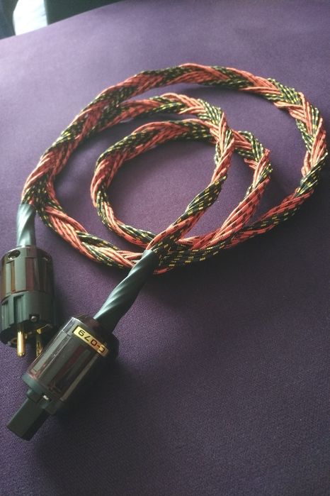 Kabel zasilający audio nowy wtyki Oyaide