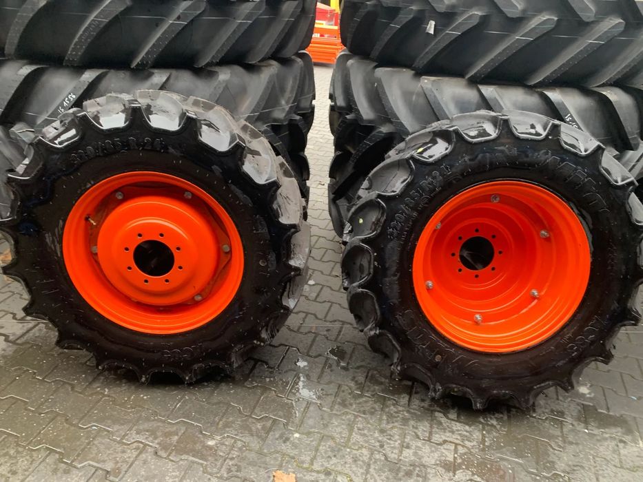 FV 23% Nowa Opona 320-85-24 MITAS AC85 Opona + Felga Kubota Koła