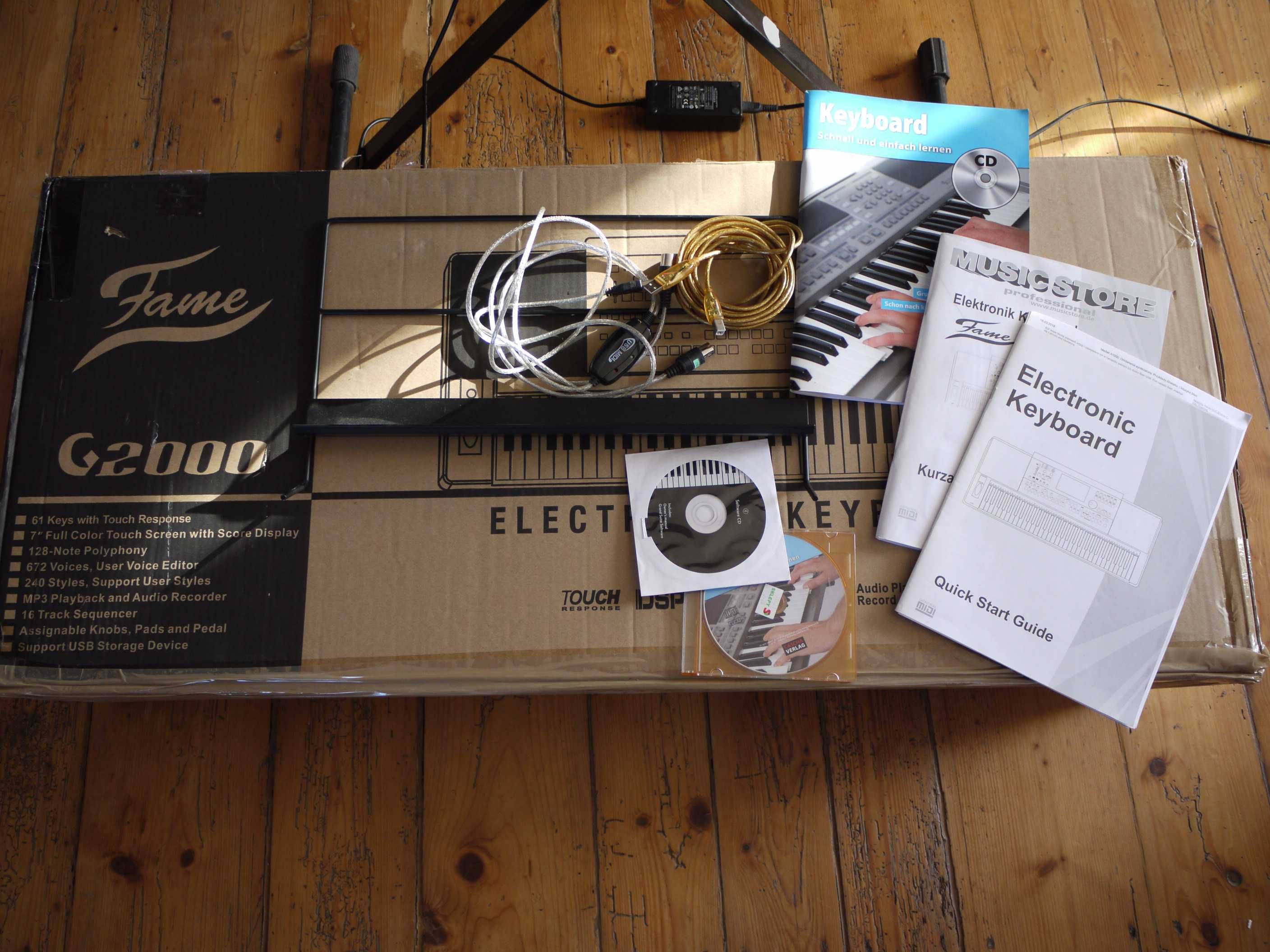 Fame G2000 keyboard jak korg,yamaha roland.