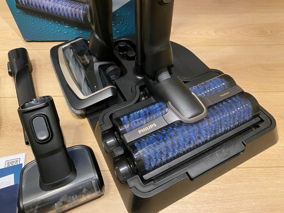 безпровідний миючий пилосос aquatrio philips 2в1 XW9383 сухе і вологе