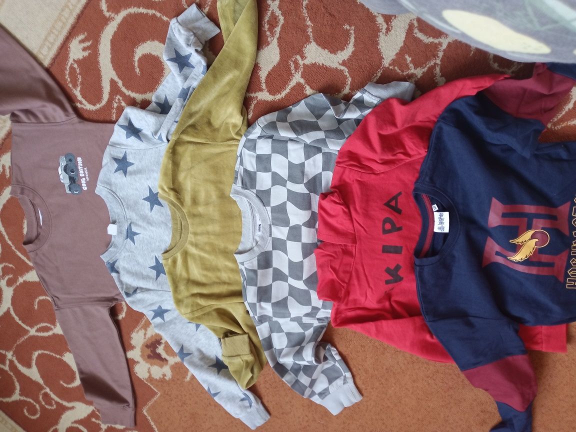 Bluzy przez głowę,golfy i koszulki na długi rękaw