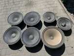 Glosniki estradowe 40cm Vintage 8ohm Sammi Tesla