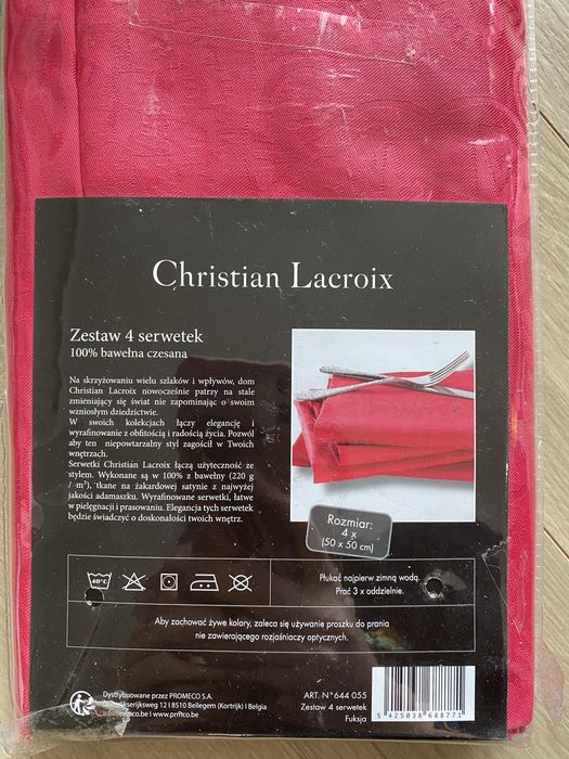 Zestaw serwetek  Christian Lacroix