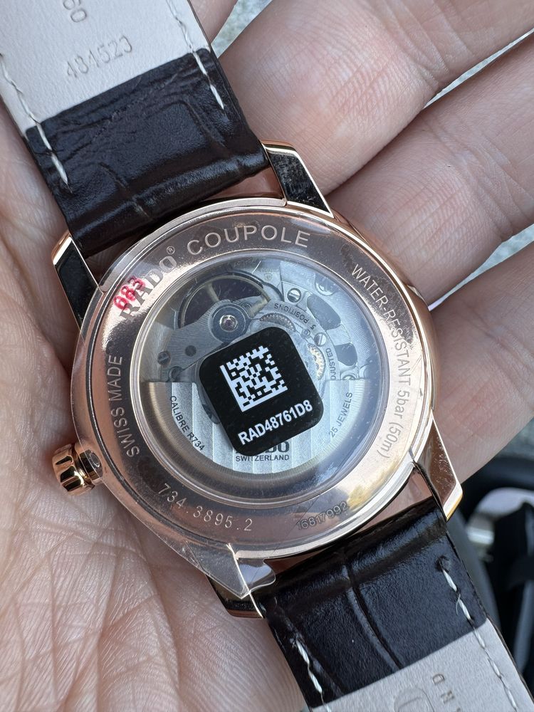 Rado Coupole Open Heart Novo!