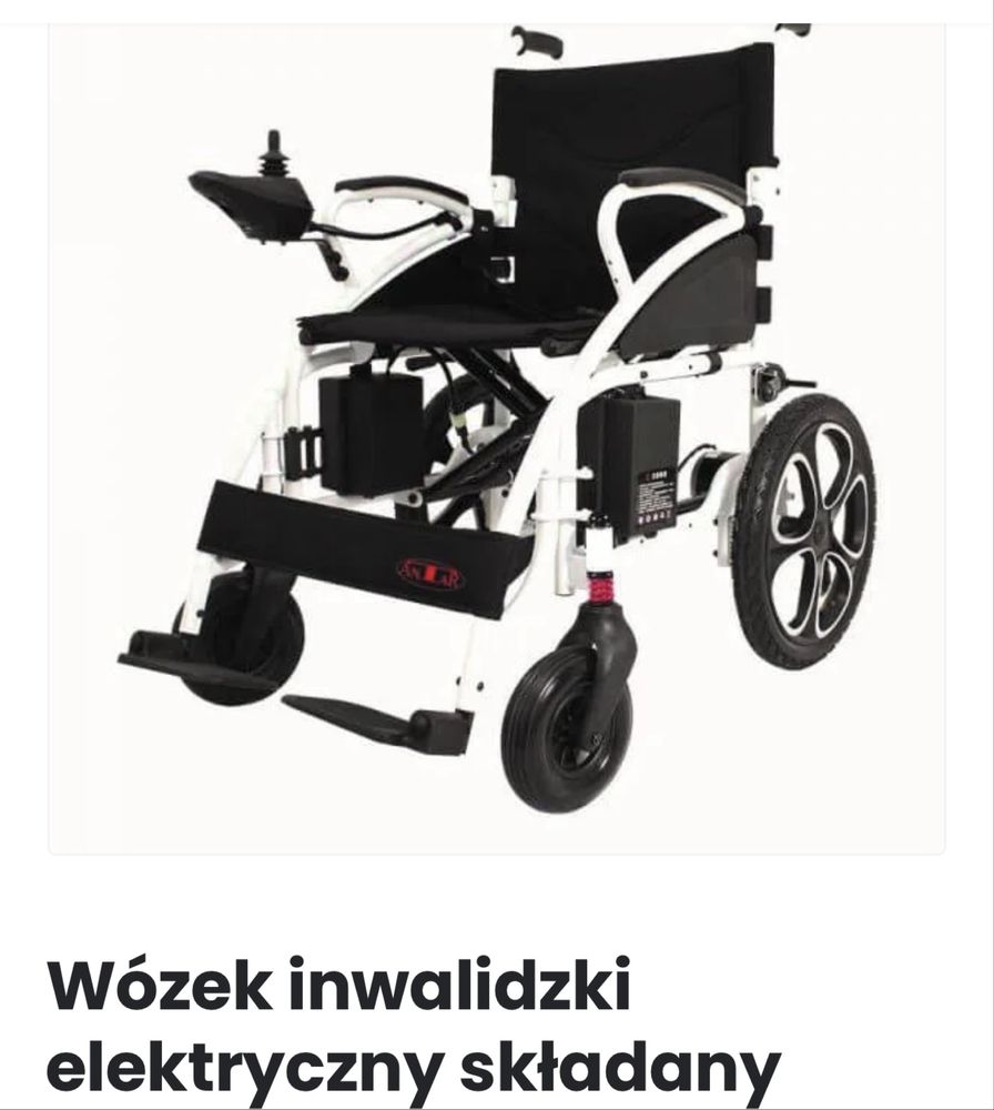 Wózek inwalidzki elektryczny