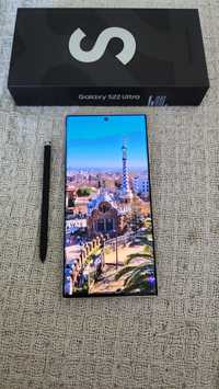 Samsung Galaxy S22 Ultra 5G kolor biały w stanie idealnym