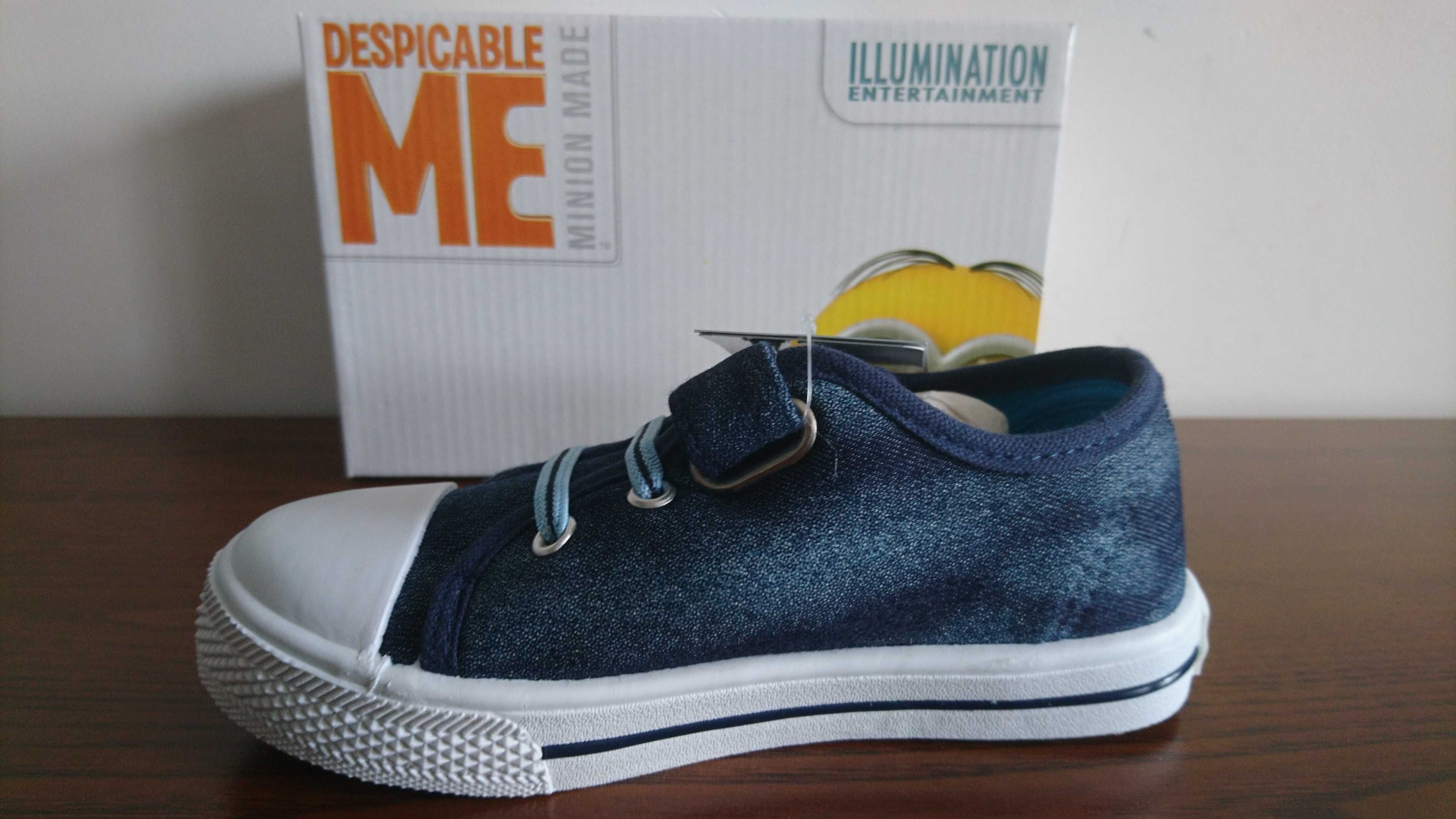 Tenisówki sneakersy Minionki r.30