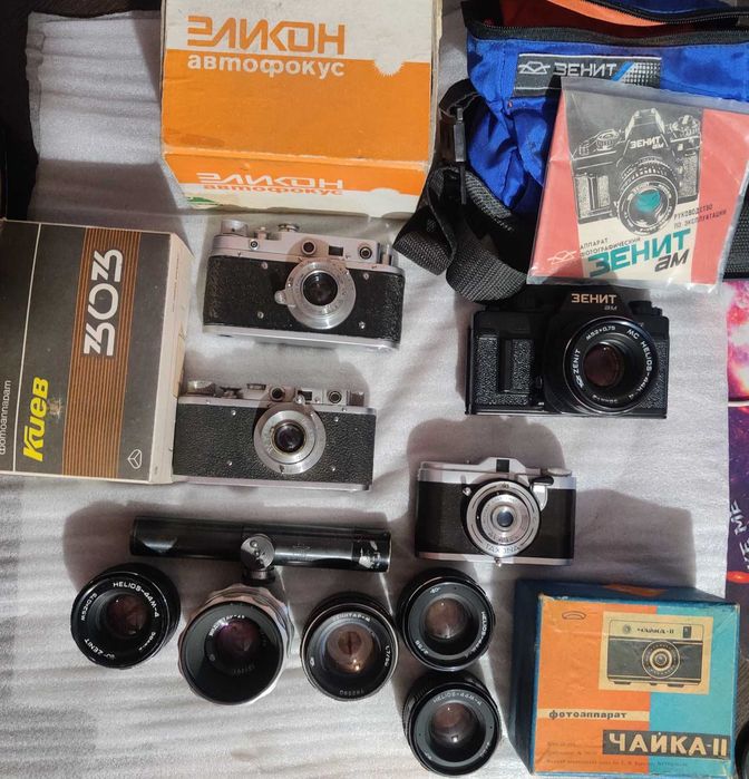 Фотоапарати,об'єктиви