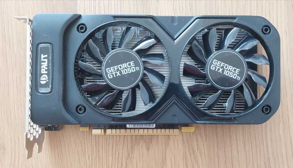 Видеокарта Palit PCI-E GeForce GTX1050 Ti 4GB DDR5