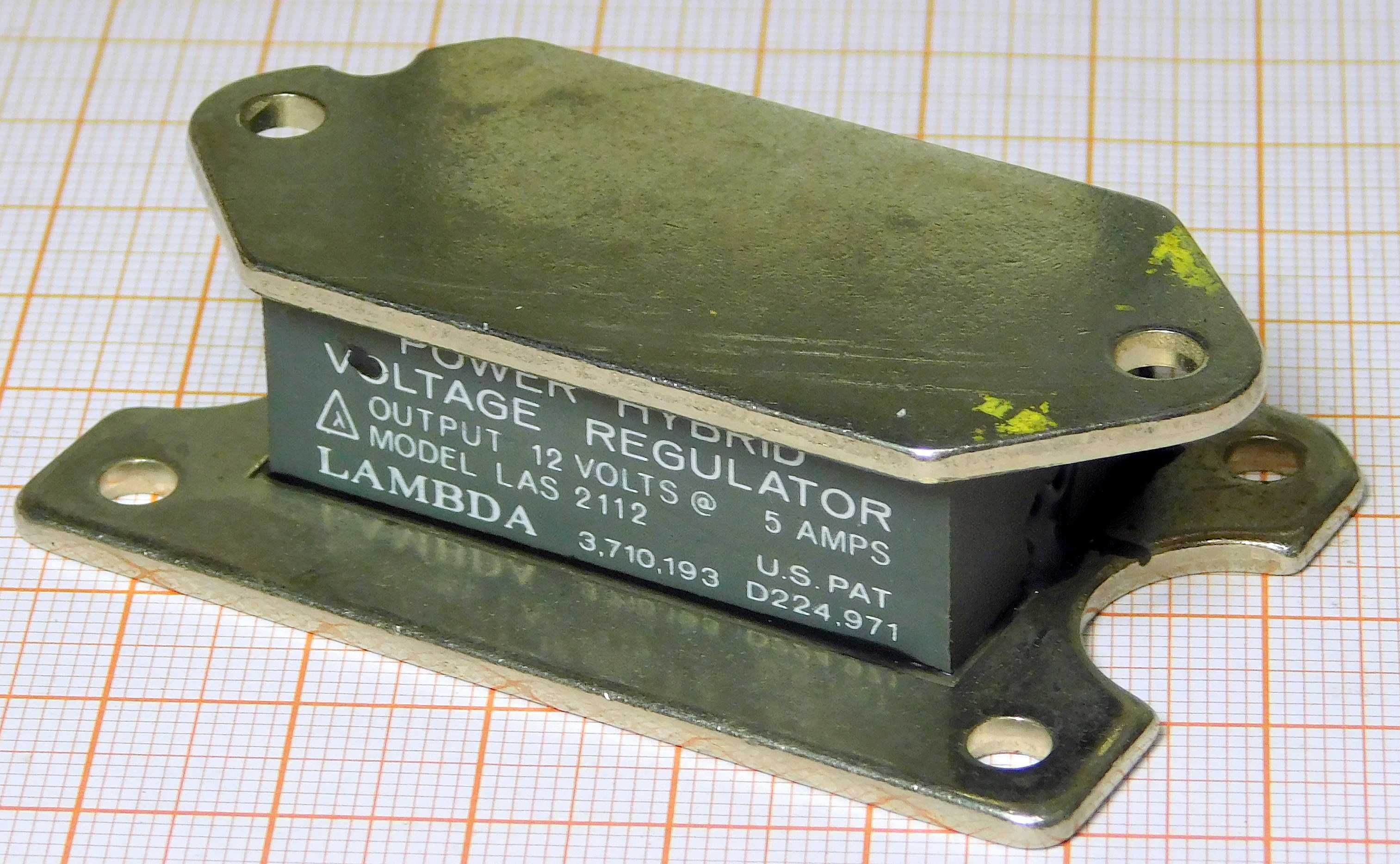 Układ LAS2112 hybrydowy regulator napięcia 12V 5A LAMBDA [07]