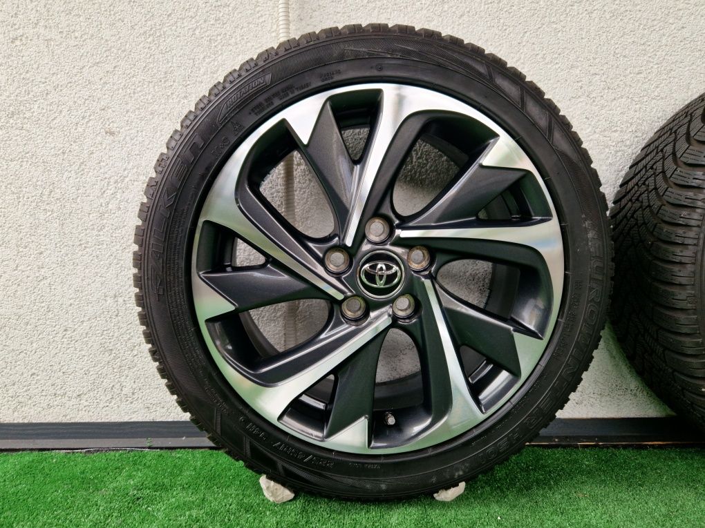 225/45r17 Toyota Corolla Auris Alufelgi 17 5x114.3 ET50 Koła Zimowe