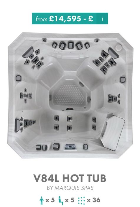 Nowa wanna SPA, Jacuzzi Marquis Vector V84L, USA, duzo dodatków, PROMO