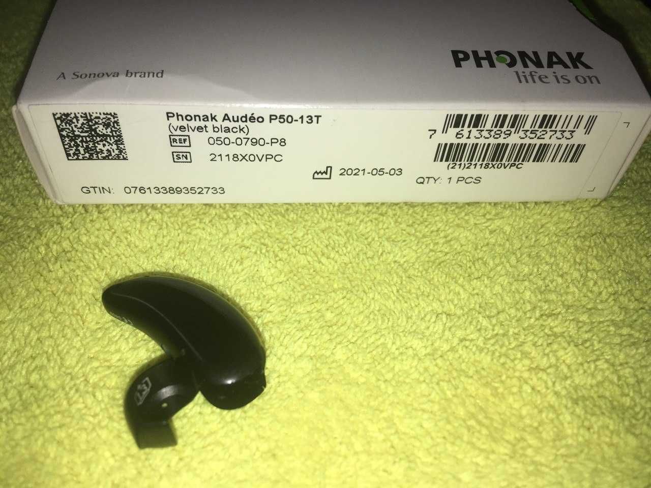 Phonak Audeo Paradise p50 13-t (слуховий апарат) з бежевим корпусом