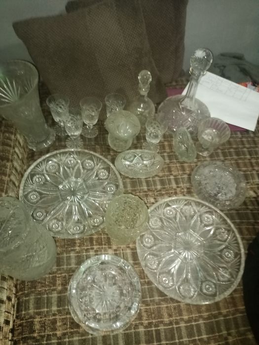 Zestaw kryształów z PRL