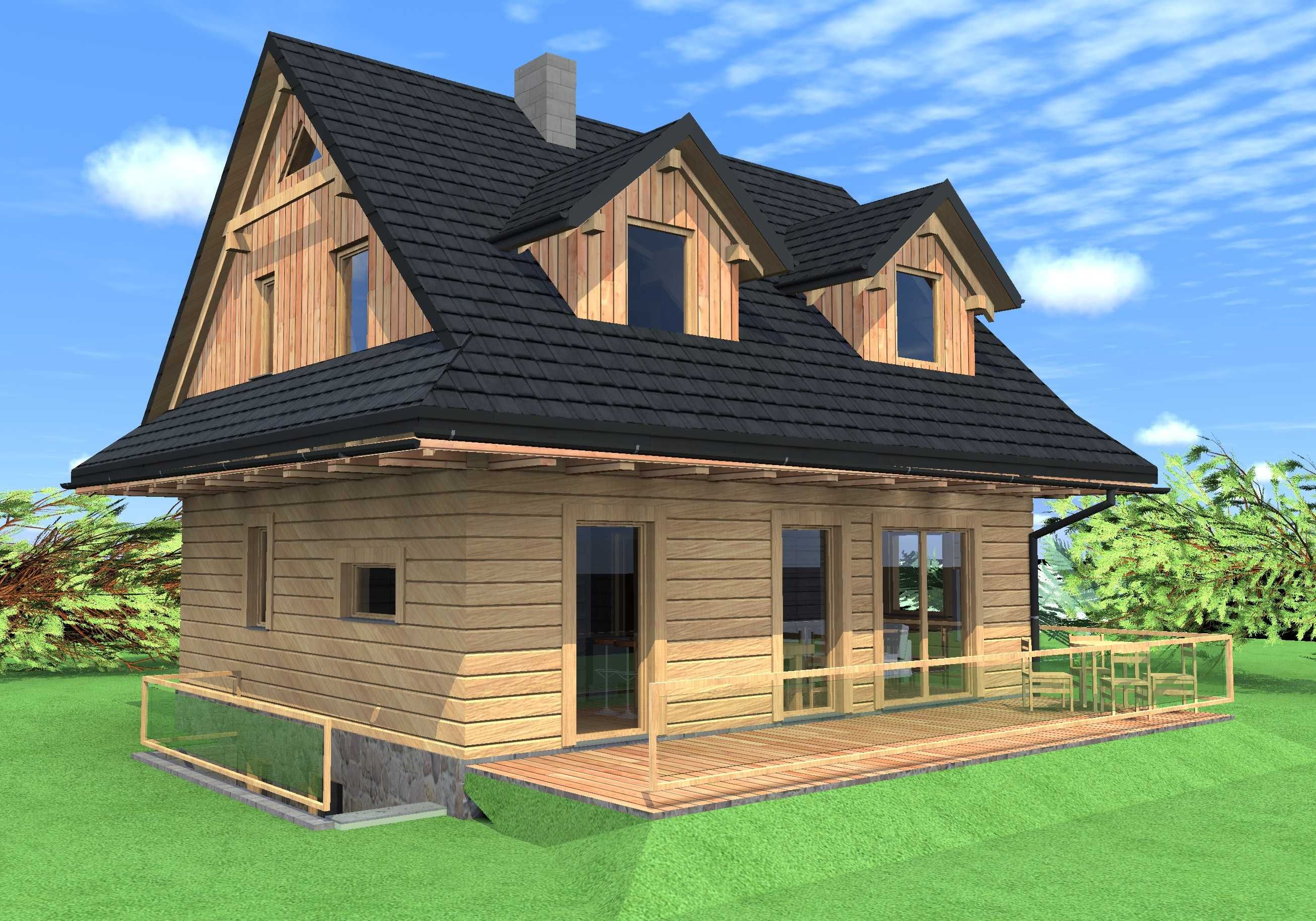 Projekt domu 140 m2