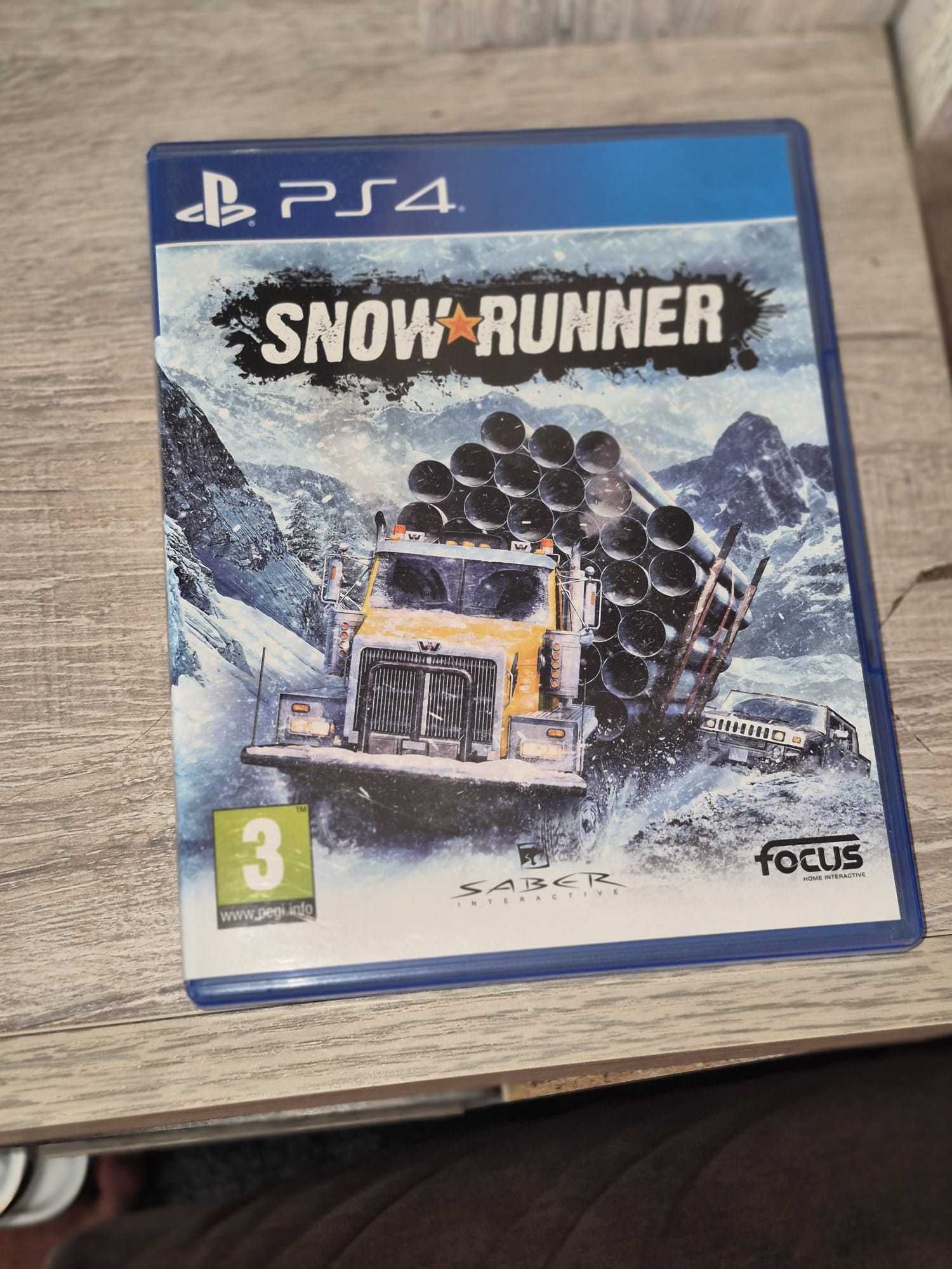 Gry do PS4 Minecraft, Snow Runner, Farming Simulator 19 i 22