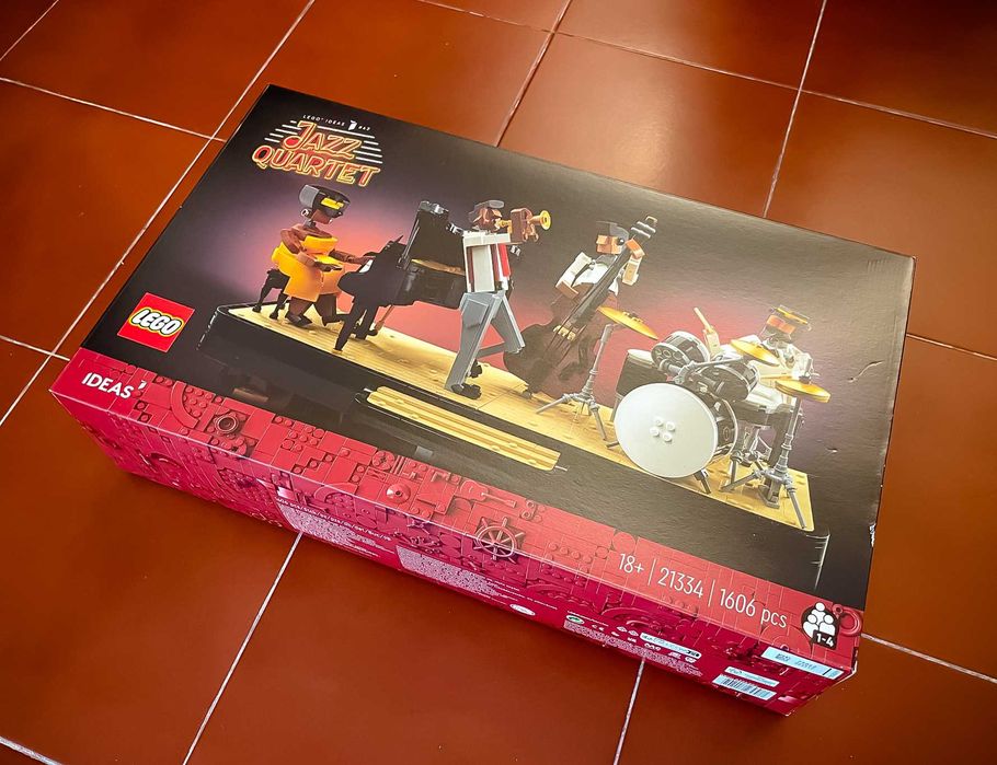LEGO 21334: Ideas Jazz Quartet (novo e selado / new and not open)