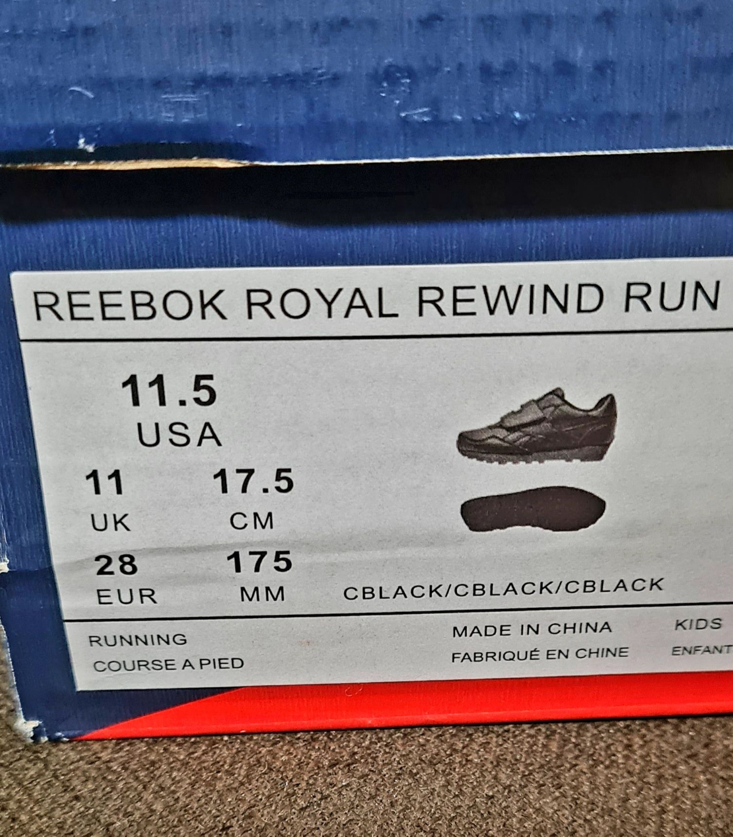 Ténis Reebok novos na caixa número 29