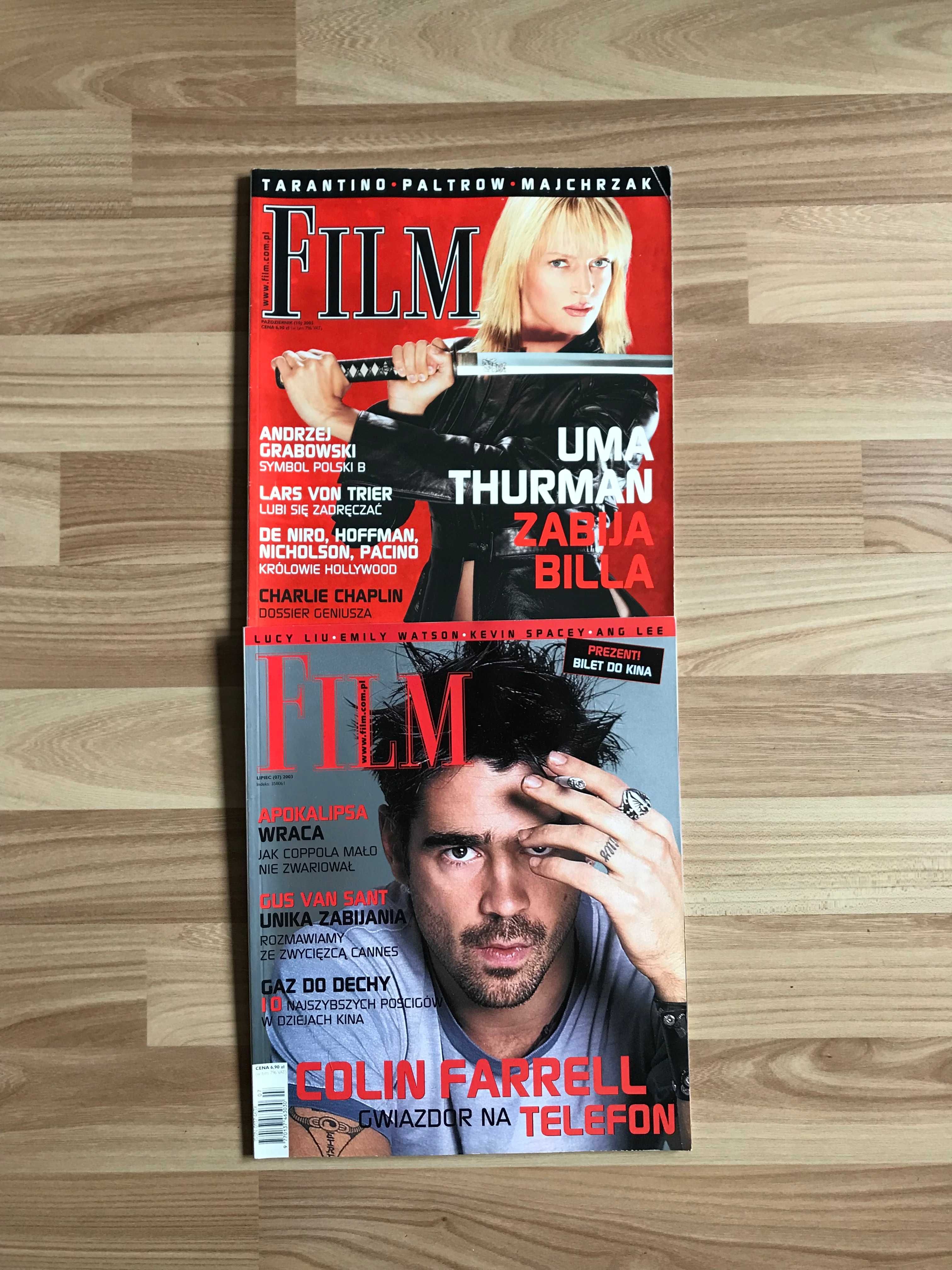 Magazyn FILM 7/2003 i 10/2003 Colin Farrell Uma Thurman