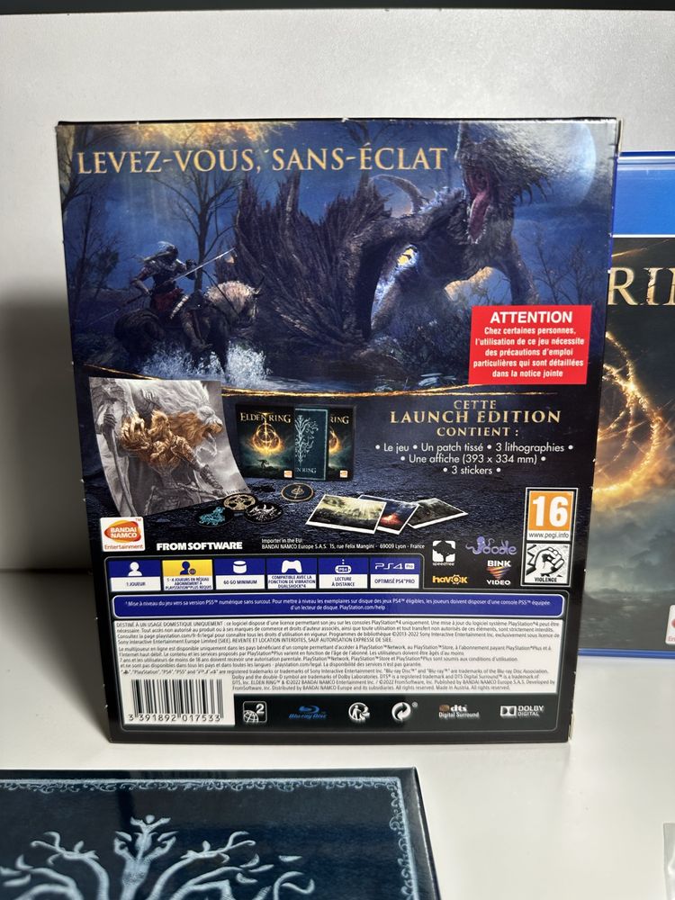 JAK NOWA Elden Ring Specjalna Edycja Launch Edition PS4 PS5