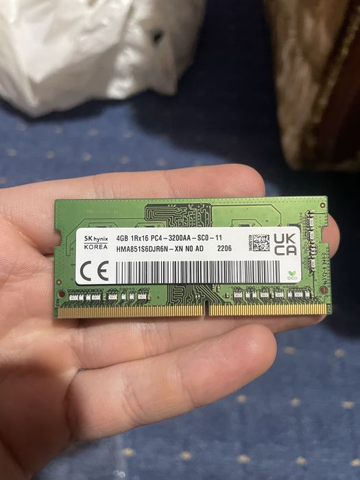 Модуль памʼяті SK hynix 4gb/x2