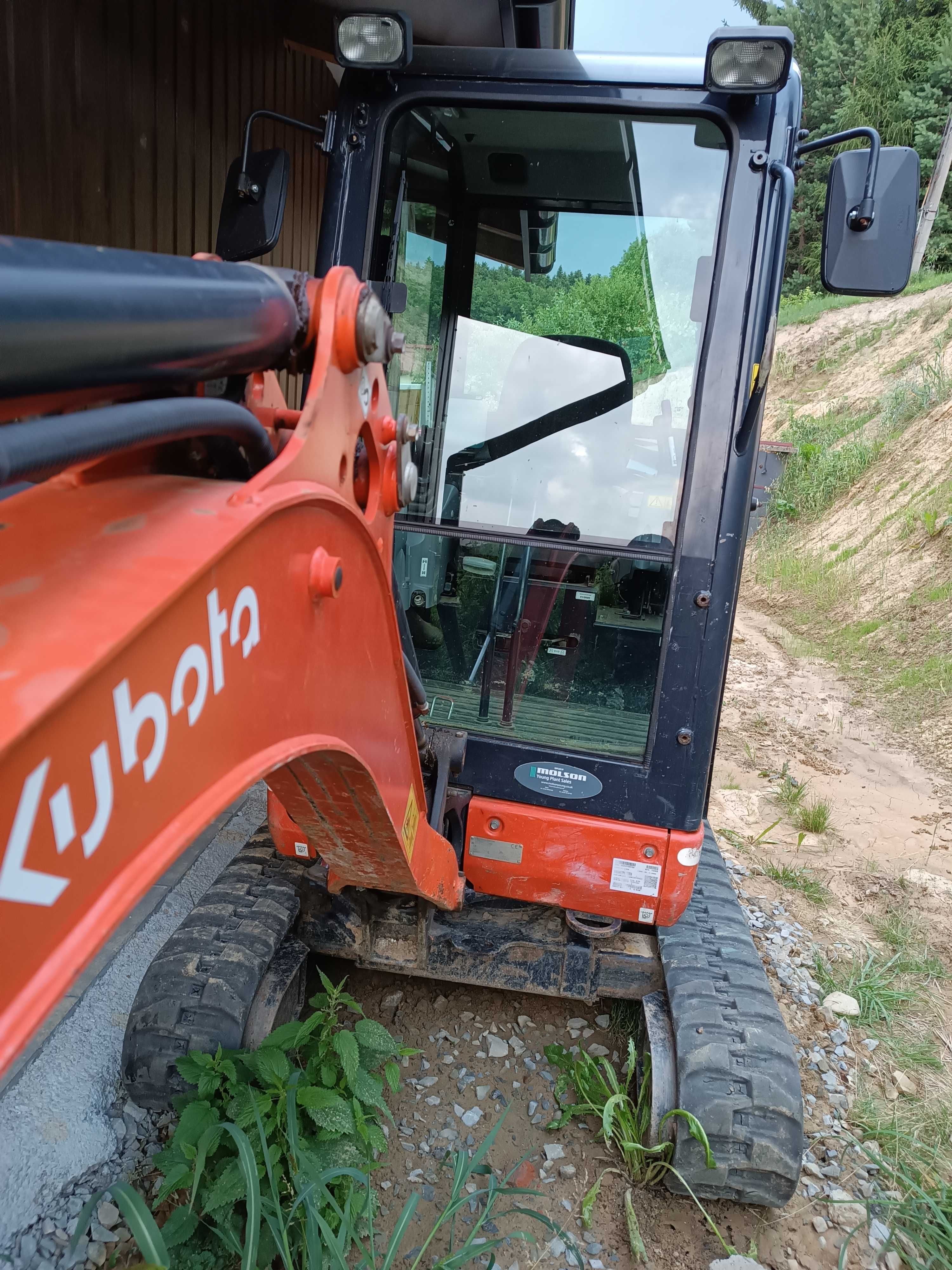 Kubota kx018-4 Minikoparka 750H 2020 R
