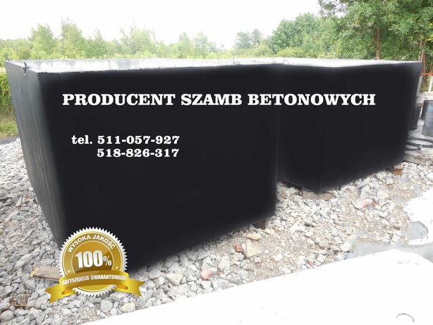 Szamba / Szambo betonowe / Zbiornik betonowy / Piwnica MONTAŻ GRATIS