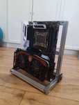 Otwarta obudówa pc ATX Metalfish Block Case