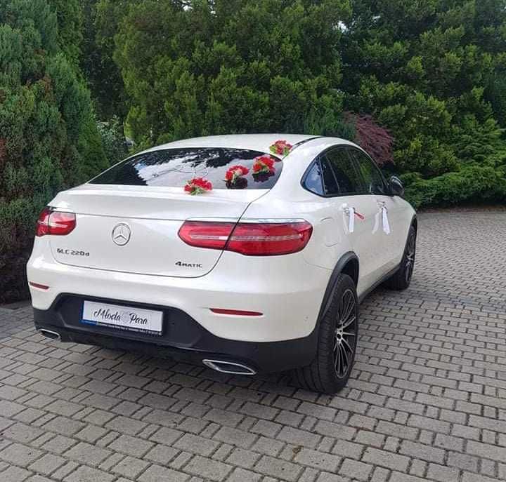 Auto do Ślubu - Mercedes GLC Coupe AMG - Samochód na Wesele, Perła