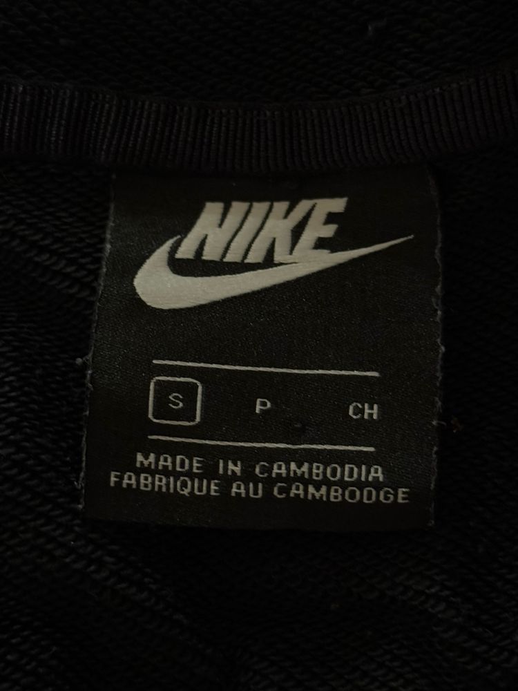 Sukienka Nike S big logo swoosh hoodie damska dresowa logowana