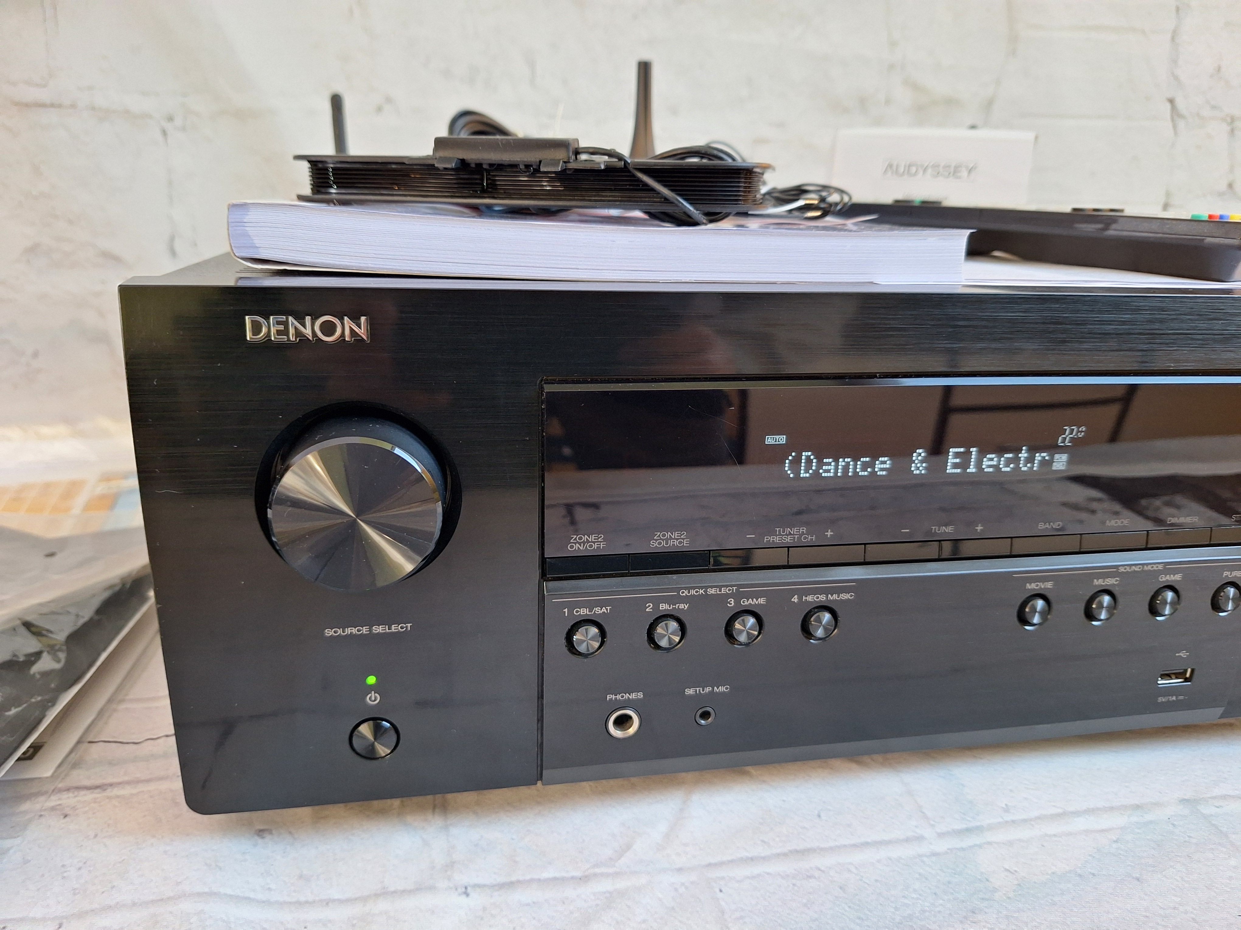 8K Denon AVR-S960 Wifi BT Dolby Atmos Vision 7.2  eARC Heos