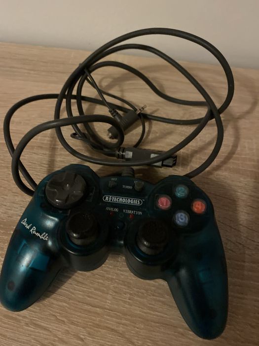Pad dark rumble zielony