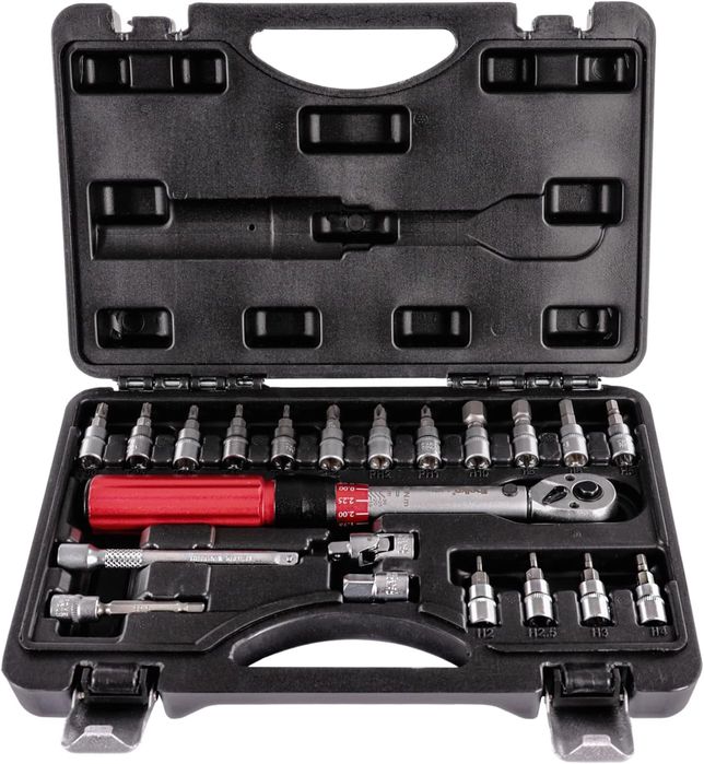 Набір динамометричних ключів динамометричний ключ  1/4 дюйми 5-30 Nm